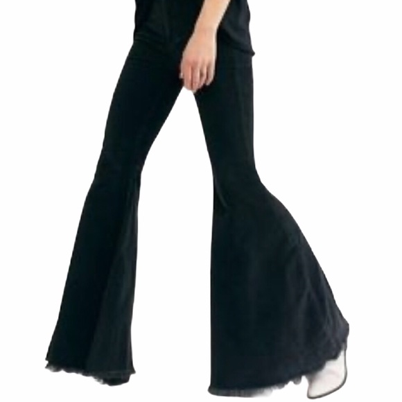 Free People Pants - NWT Free People Just Float Corduroy Flare Pants 31